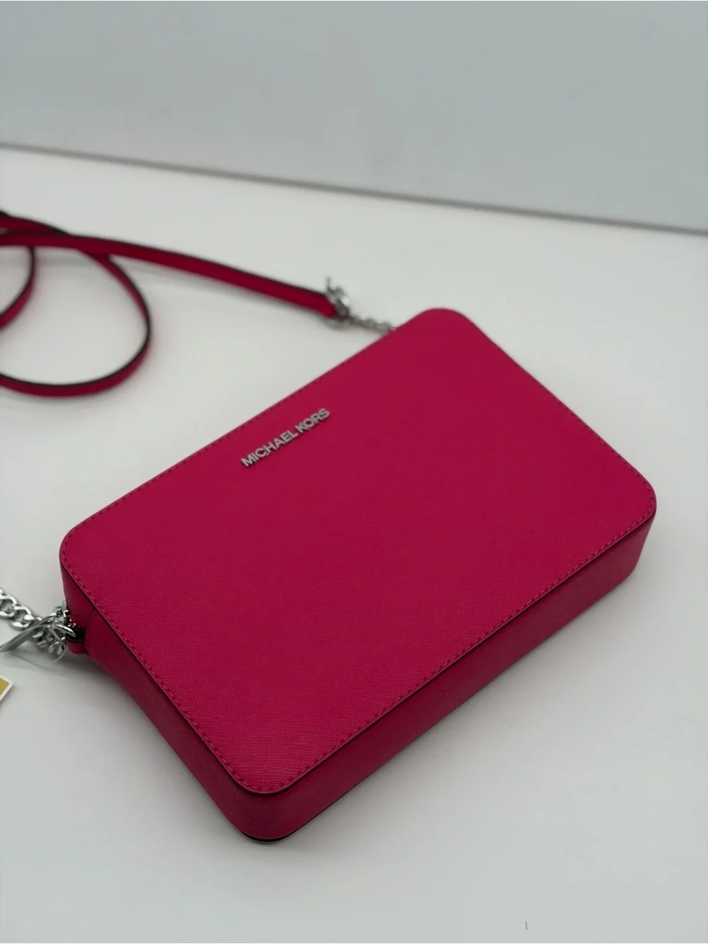 Michael Kors Jet Set EW Crossbody Bag Dragonfruit